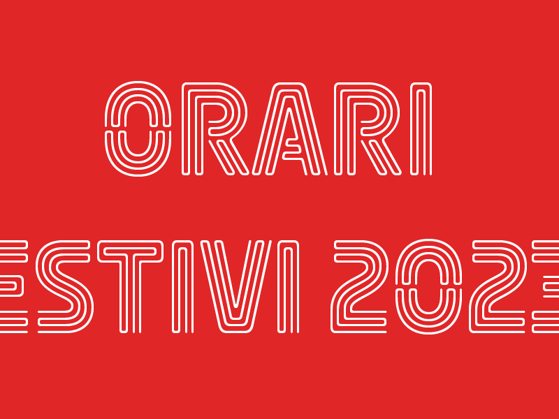 ORARI ESTIVI 2023