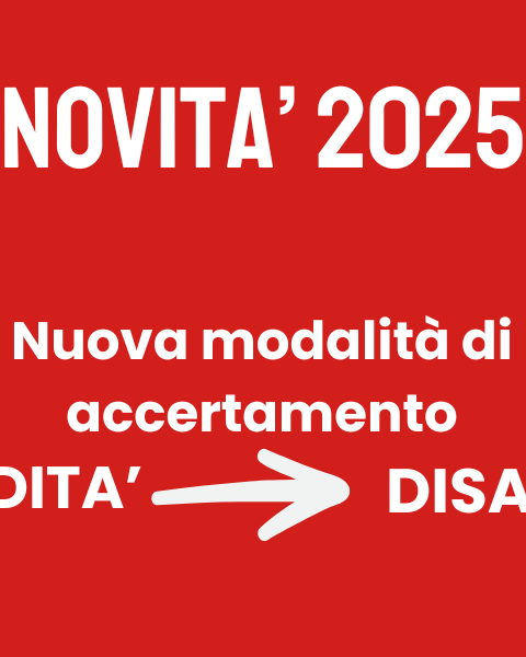 Nuova modalità di accertamento DISABILITA’