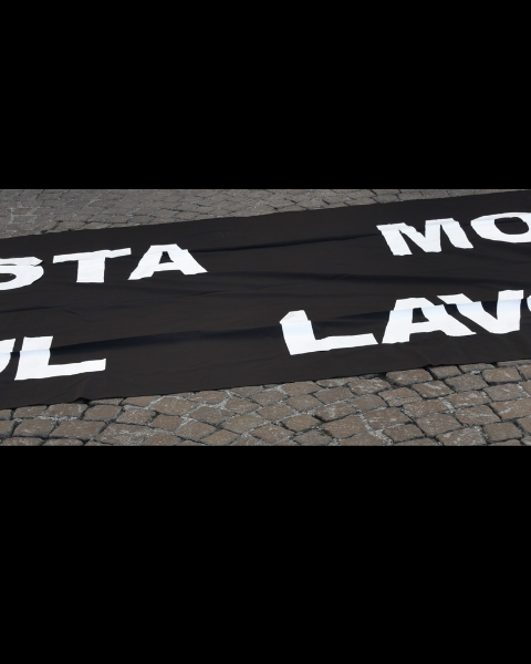 basta morti sul lavoro