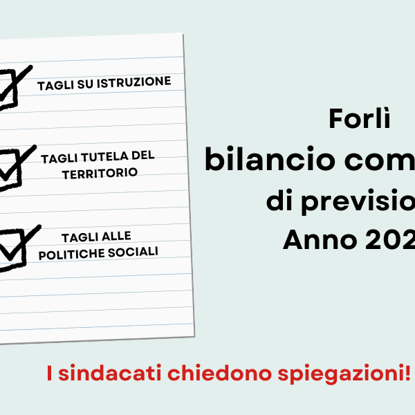 bilancio comune forli 2025