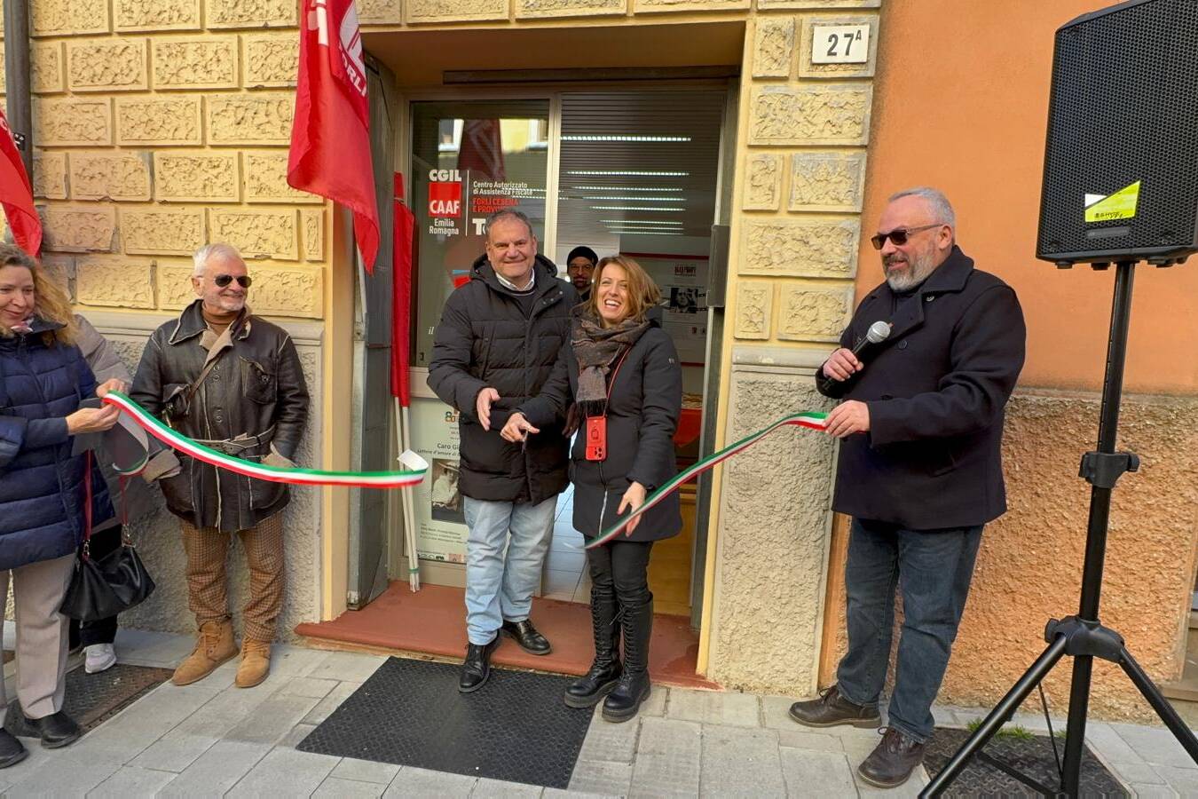 2025.02.21 Nuova sede CGIL a Longiano