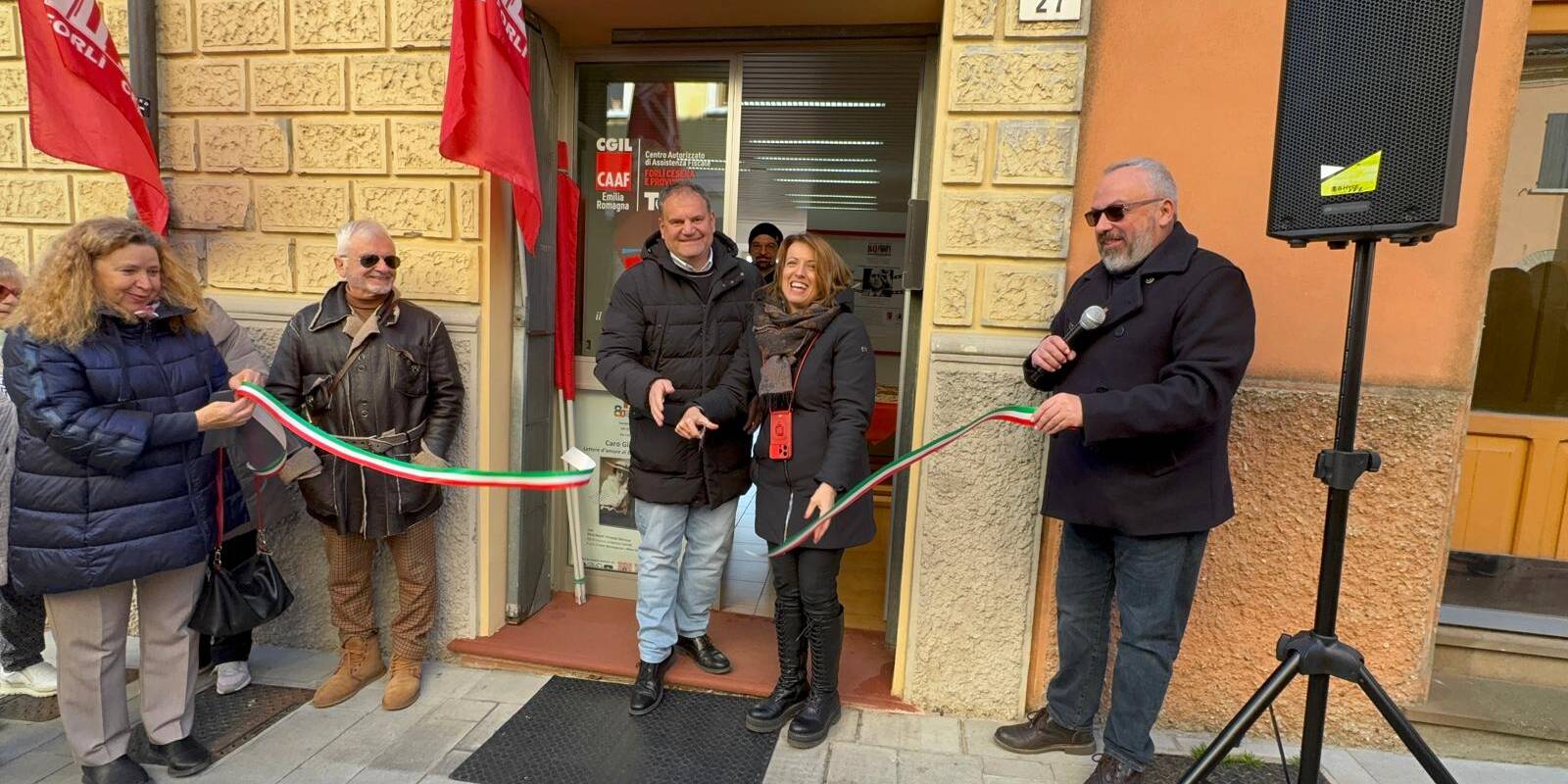 2025.02.21 Nuova sede CGIL a Longiano