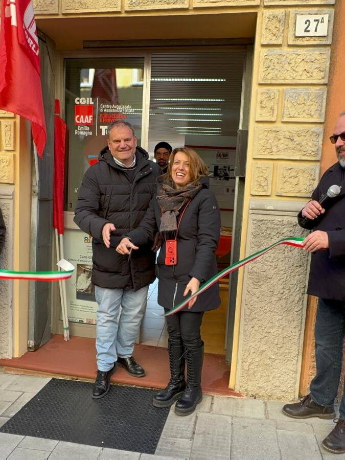 2025.02.21 Nuova sede CGIL a Longiano