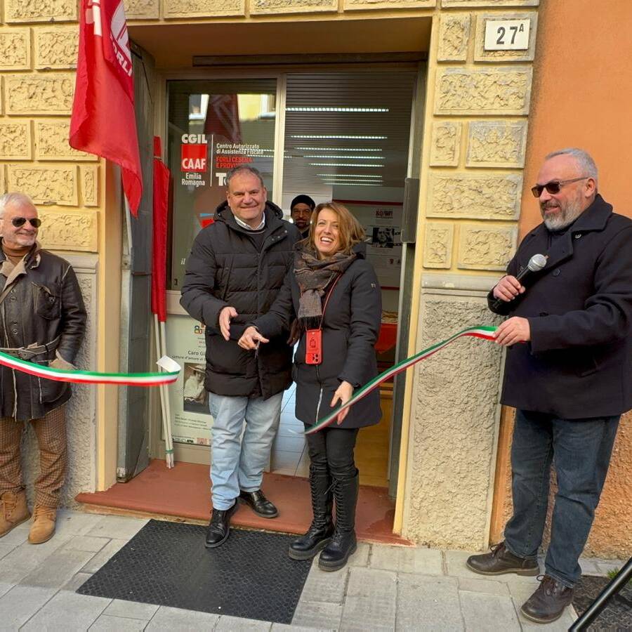 2025.02.21 Nuova sede CGIL a Longiano