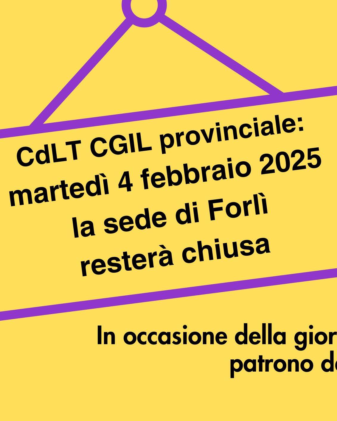 4 febbraio FORLI'