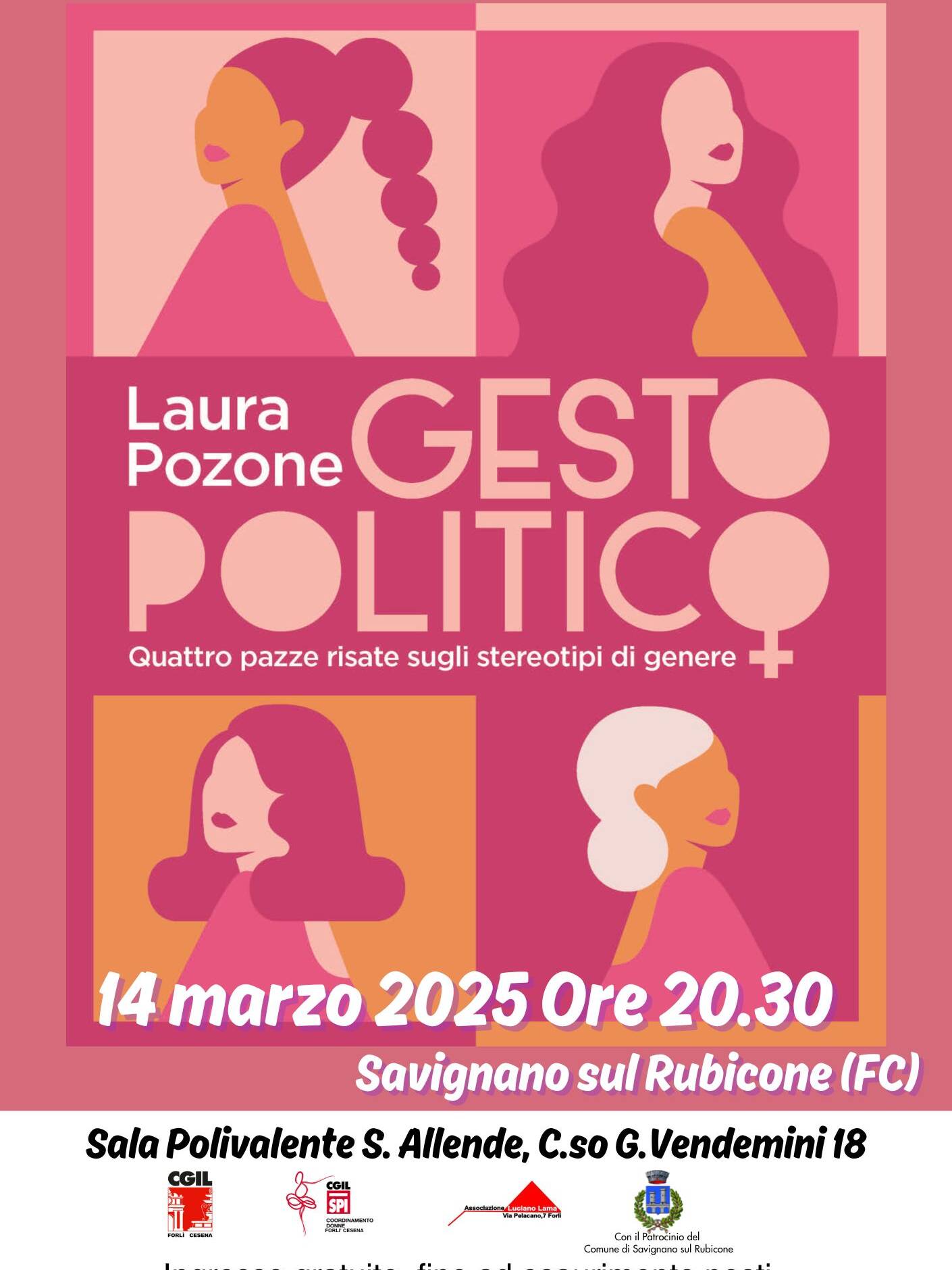 14 marzo Savignano Spettacolo