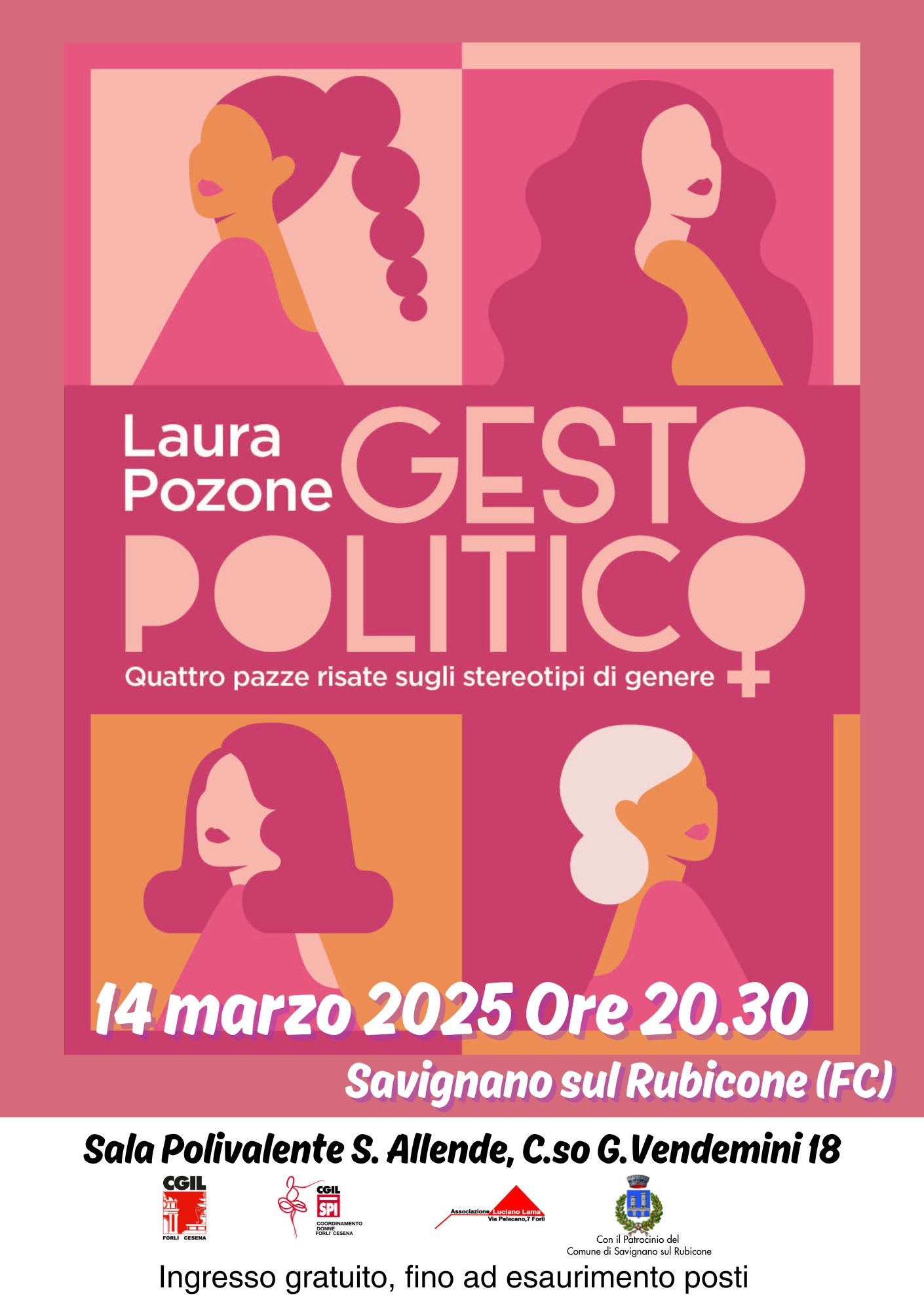 14 marzo Savignano Spettacolo